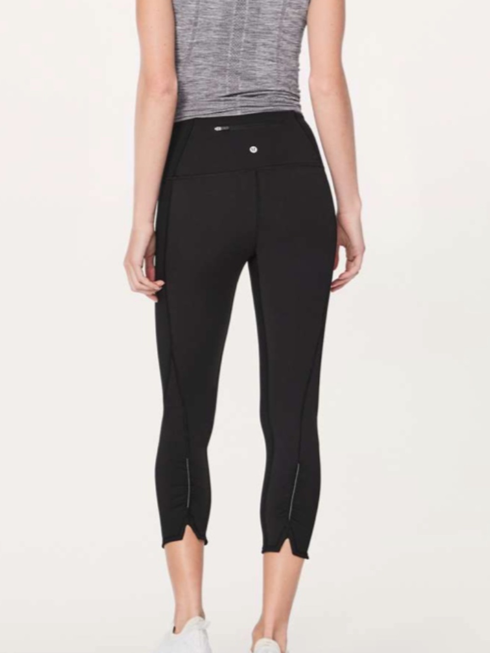 Lululemon On Your Mark Crop 23" in Black